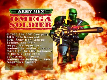 Army Men - Omega Soldier (EU) screen shot title